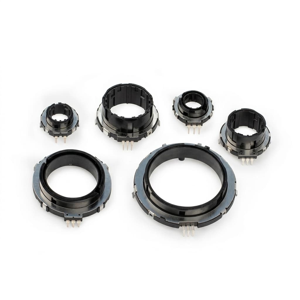 Magnetic linear encoder component