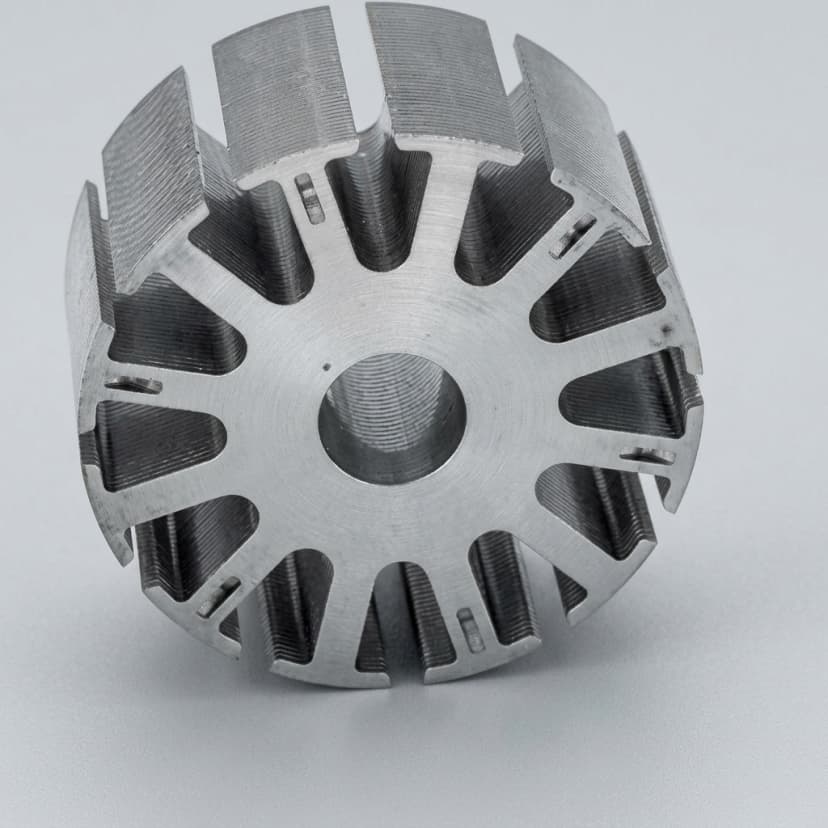 Motor rotor component for magnet and motion programs